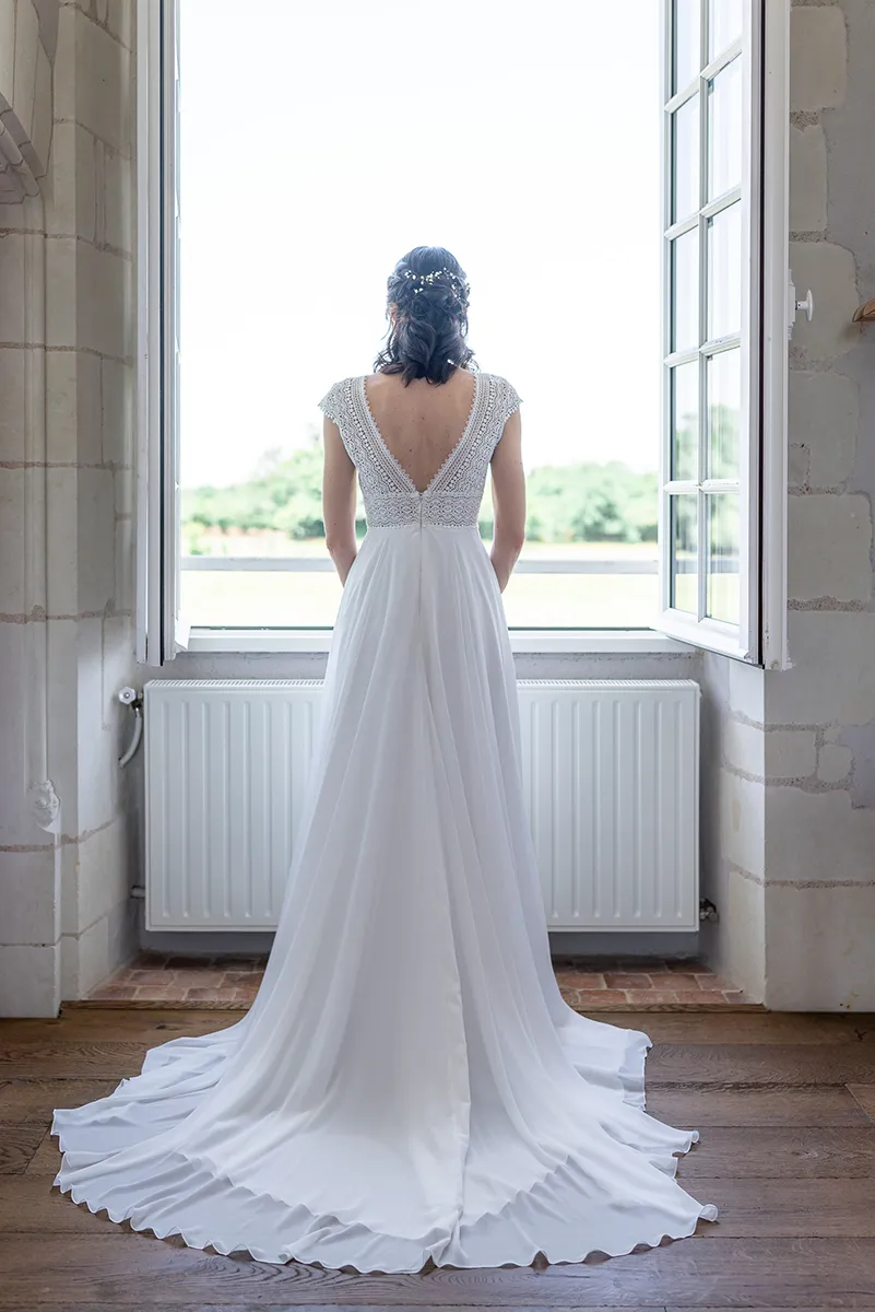 moment d'émotion spontané lors d'un mariage en Seine-et-Marne