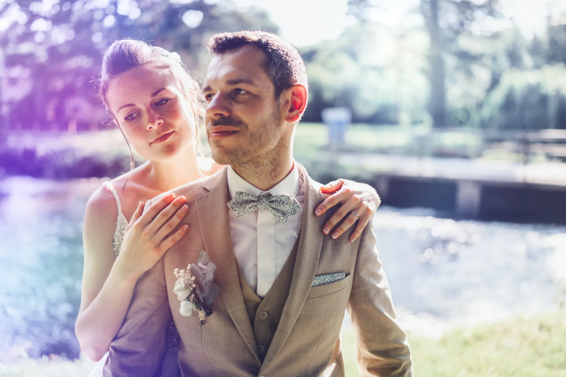 Mariés mariage fine art Seine-et-Marne — Photolikebyalain