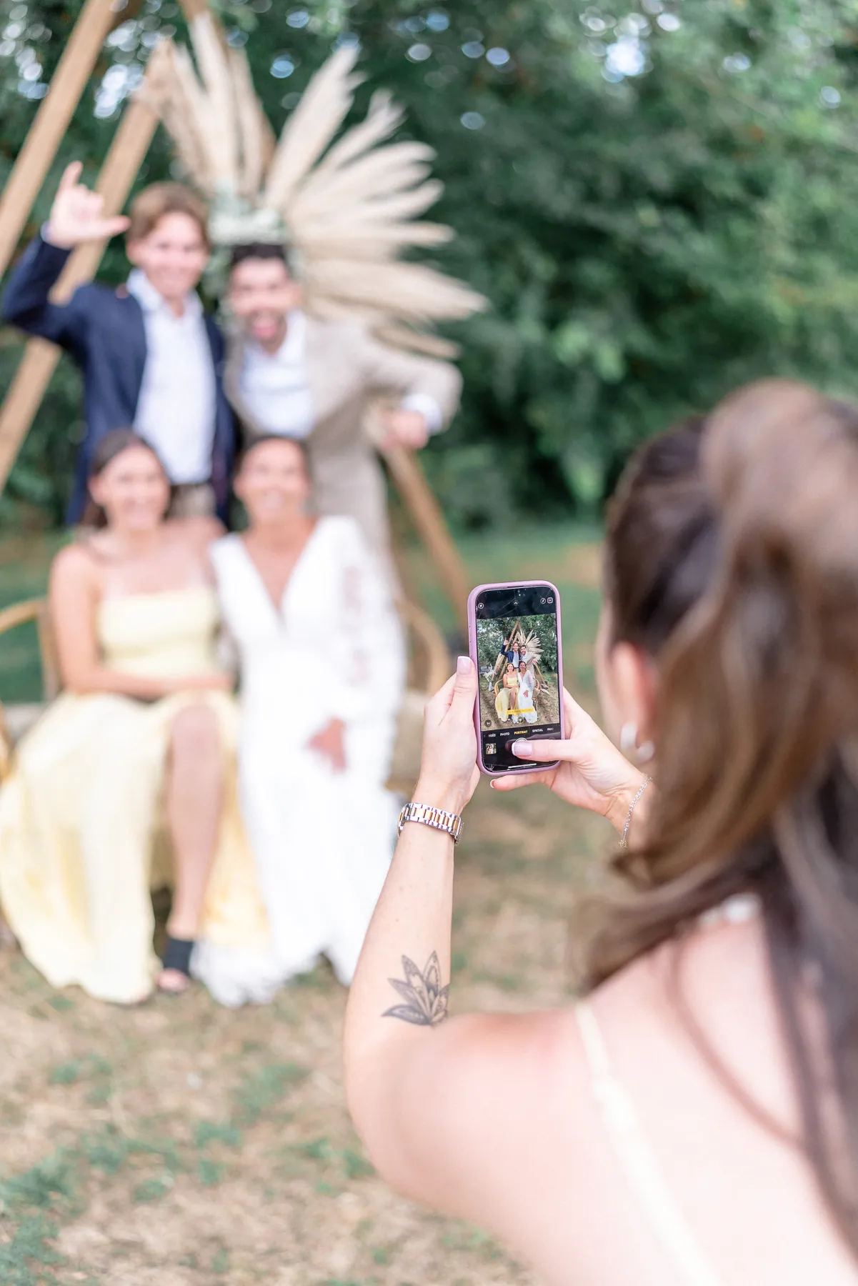 Fun & Témoins mariage fine art Seine-et-Marne